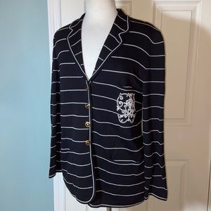 Vintage RARE like new Escada Margaretha Ley wool blend knit blazer jacket